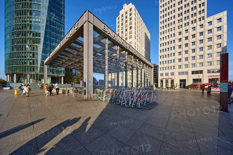 Metro station and S-Bahn station Potsdamer Platz in Berlin, capital city, independent city, federal state of Berlin, Germany