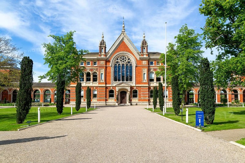 The Great Hall, Dulwich College school buildings, Dulwich, London, England, UK