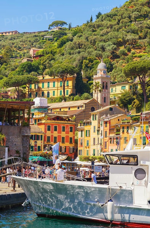 Portofino harbour, Portofino, Liguria, Italy