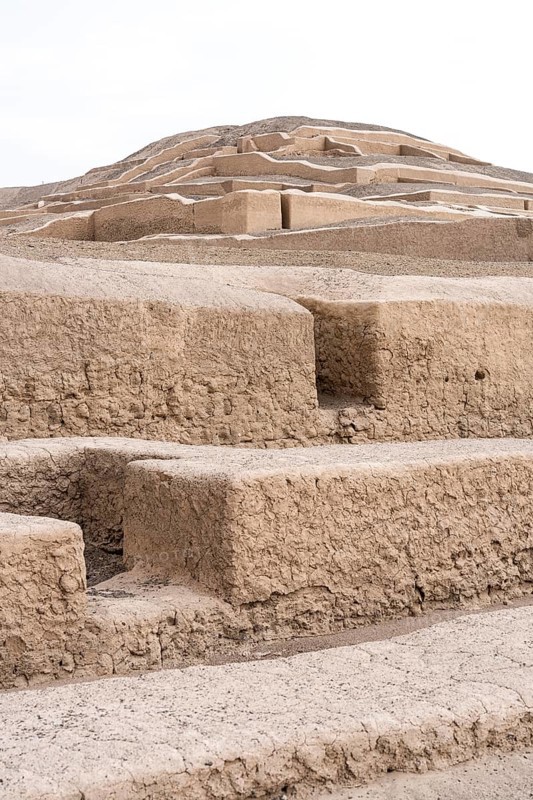Adobe pyramids at Cahuachi, Cahuachi ceremonial center, Nazca, Peru