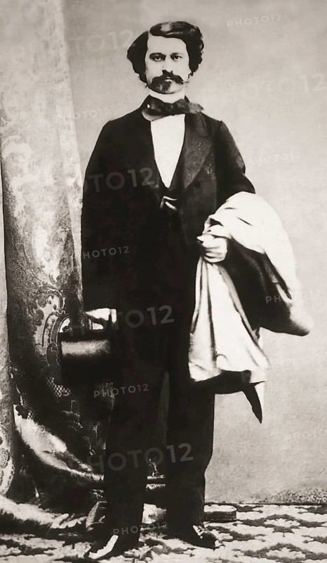 Johann Baptist Strauss II, 1825 – 1899, Austrian composer and violinist, 1879, digitally edited