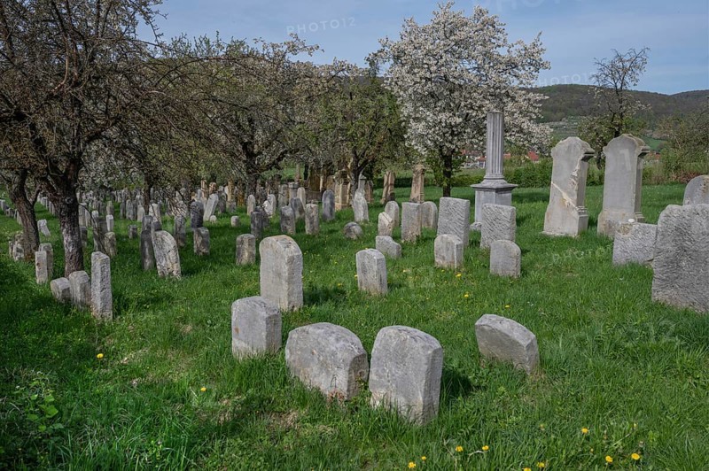 Jewish cemetery, established 1734, last occupancy 1934, Hagenbach, Upper Franconia, Bavaria, Germany