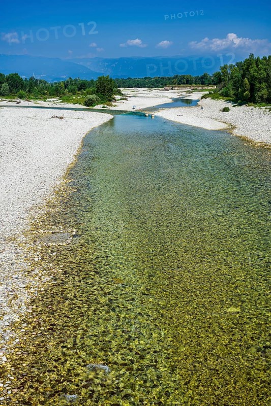 River Brenta near Tezze sul Brenta, Veneto, Italy
