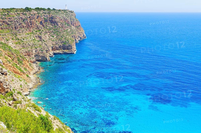 Sa Mola lighthouse, Formentera, Balearic Islands, Spain