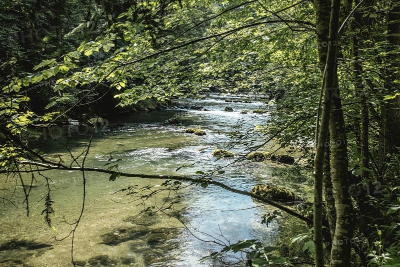 Mangfall near Bruckmühl, district of Miesbach, Upper Bavaria, Bavaria, Germany