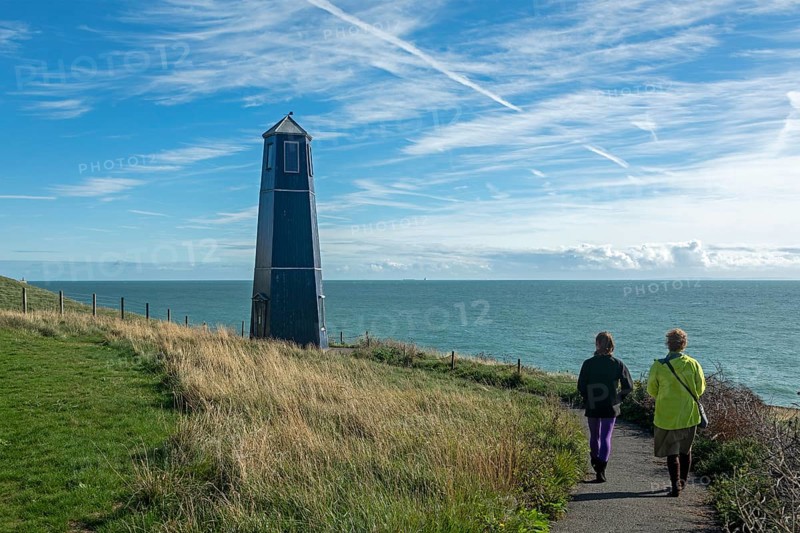 Tower, Samphire Hoe Country Park, Kent, England, United Kingdom