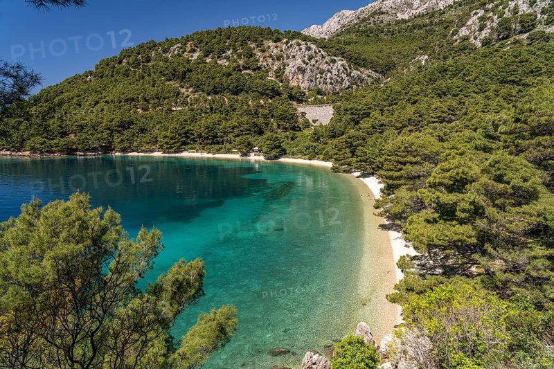 Velika Duba beach, Zivogosce, Croatia
