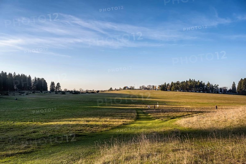 Germany's highest and one of the oldest gliding sites on the Klippeneck, 950 metres above sea level on the western edge of the Swabian Alb, Denkingen, Tuttlingen district, Baden-Württemberg, Germany