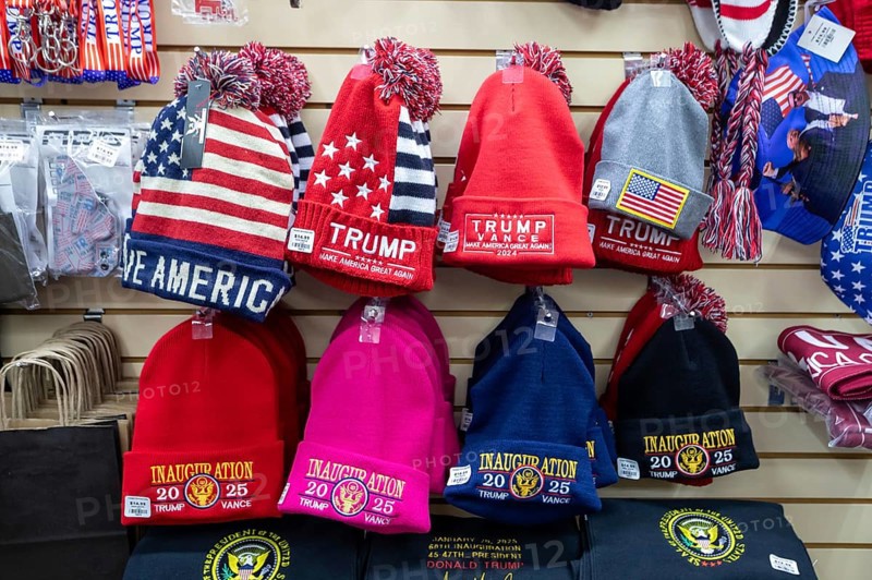 Lenoir City, Tennessee - The Trump Superstore outside Knoxville sells shirts, caps, white privilege cards, and other merchandise