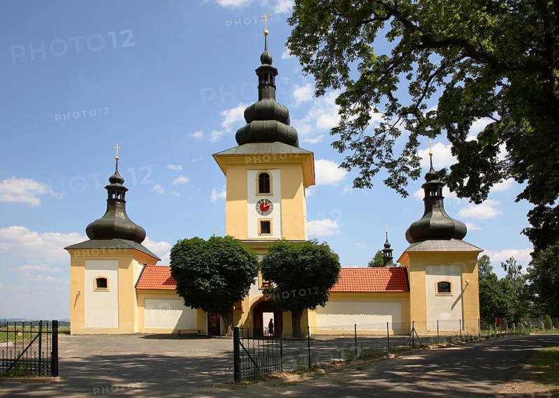 Pilgrimage Church of Maria Loreto in Starý Hroznatov, Altkinsberg, Cheb District, Cheb, Bohemia, Cheb Region, Czech Republic