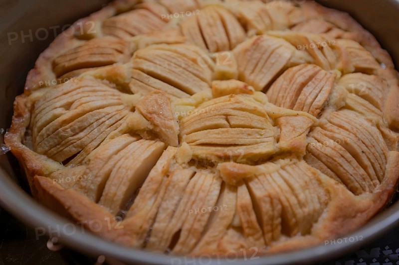 Freshly baked apple pie, Bavaria, Germany