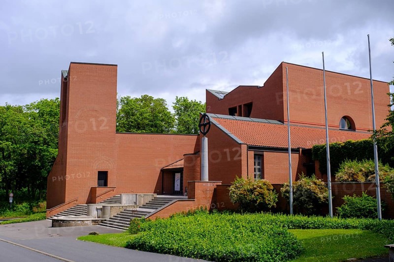 St Michael's Church, Casteller Ring Community, on the Schwanberg, Steigerwald nature park Park, Lower Franconia, Franconia, Germany