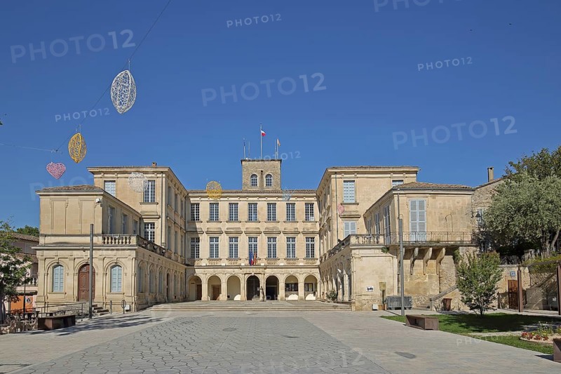 Château de Simiane, pennant chain, decoration, castle, chateau, Valréas, Valreas, Vaucluse, Provence, France