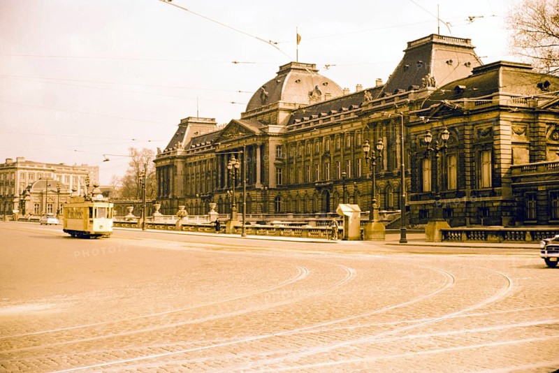 Royal Palace, Brussels, Belgium, Europe end of the 1950s