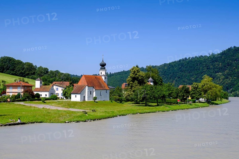 Pyrawang Filial Church, Pyrawang an der Donau, Esternberg, Schärding District, Upper Austria Austria