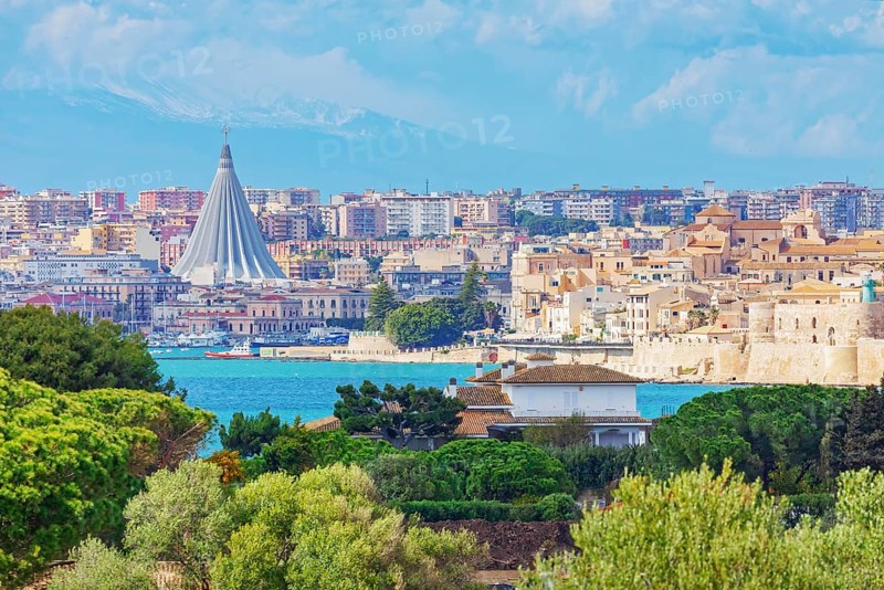 Syracuse skyline, Syracuse, Sicily, Italy