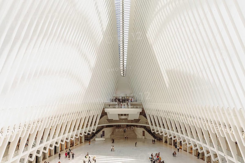 Oculus building, World Trade Center Transportation Hub, New York, USA