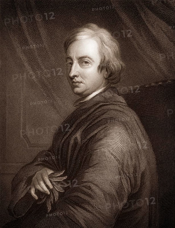 John Dryden, 1631 - 1700, an English poet, literary critic and playwright, John Dryden, 1631 - 1700, ein englischer Dichter, Literaturkritiker und Dramatiker
