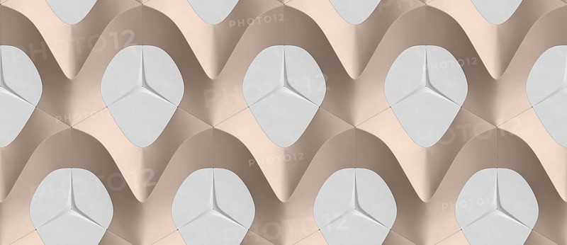 3D background of black with pink dots in the form of hexagon tiles volumetric shape of leather. High quality seamless realistic texture