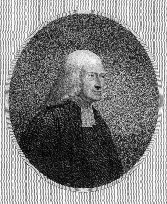 John Wesley, 1703 - 1791, an English revivalist preacher, one of the founders of the Methodist movement
