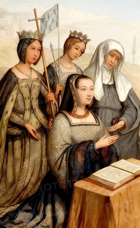 Queen Anne of Brittany, Court of the Ladies, 1509