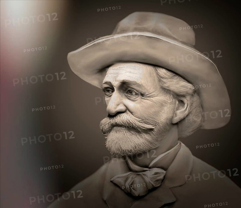 Giuseppe Verdi, 1813 – 1901, Italian opera composer, digitally edited