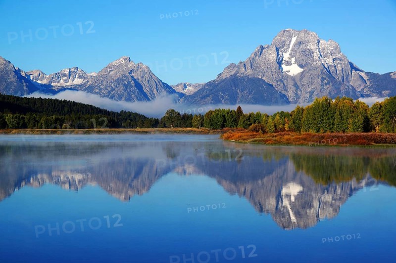 United States - Wyoming, Grand Teton, Oxbow Bend, Grand Teton, Wyoming, United States of America