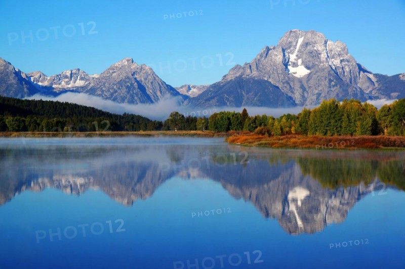 USA, Wyoming, Grand Teton, Oxbow Bend, Grand Teton, Wyoming, USA