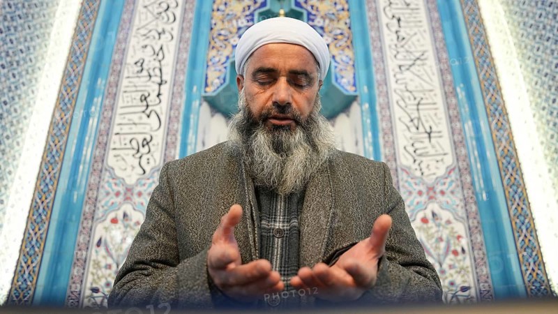 Muslims, elders and children, flock to mosques during the days of the month of Ramadan to worship their Lord, read the Qur'an, and perform the Taraweeh prayer in Gaziantep, Türkiye, March 5, 2026, Gaziantep, Turkey