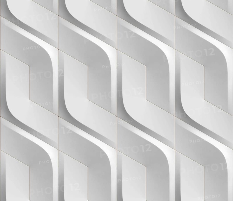 Futuristic 3D Wallpaper of black and green angular shape. High quality seamless texture