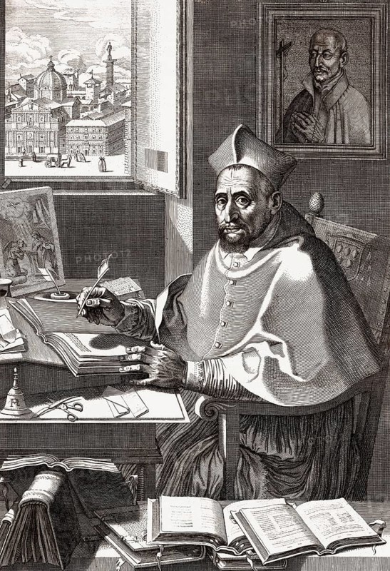 Robert Bellarmine, 1542 – 1621, an Italian Jesuit and a cardinal of the Catholic Church