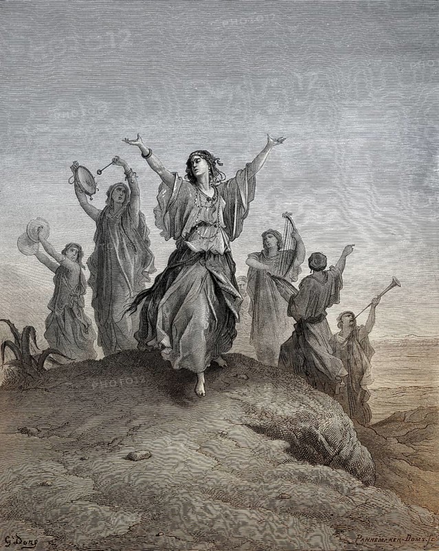 Jephthah's Daughter Coming to Meet Her Father, Gustave Doré