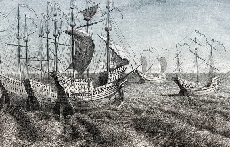 Englische Segelboote, 16. Jahrhundert