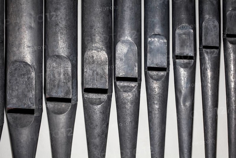 Pipes of an organ