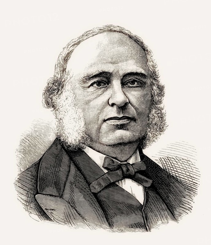 Pierre Paul Broca, 1824 – 1880, French physician, anatomist and anthropologist, digital edited