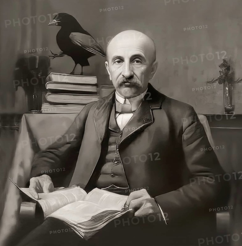 Carlo Lorenzini, 1826 – 1890, better known by the pen name Carlo Collodi, Italian author, humourist, and journalist, known for his fairy tale novel The Adventures of Pinocchio, digitally optimized