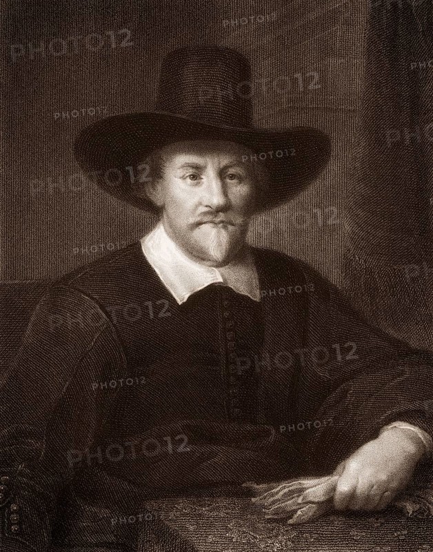 Hugo Grotius or Huigh or Hugo de Groot, 1583 - 1645, a political philosopher, theologian, jurist and early enlightener from Holland