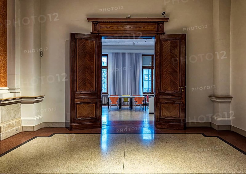 Interior design at the Museum of Communication on Leipziger Straße in Berlin Mitte, Classicism, Berlin, Germany
