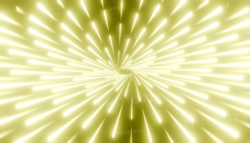 Radiant golden light beams converge into a hypnotic vortex, creating a sense of motion and depth. This abstract design evokes energy, movement, and futuristic themes