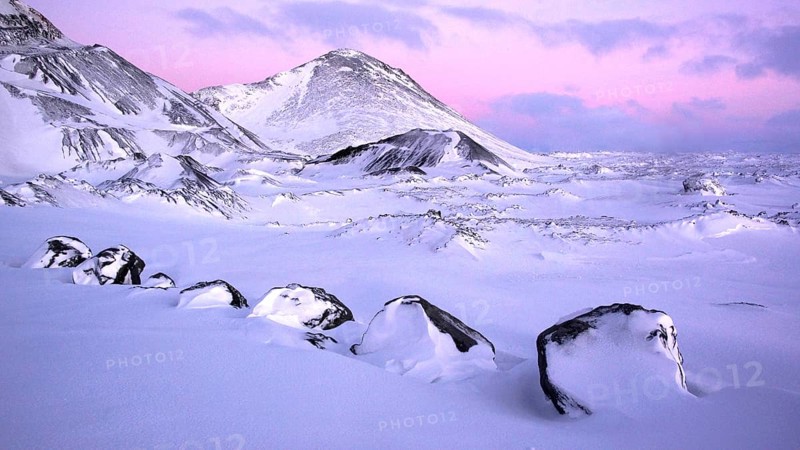 Iceland, winter landscape, Europe, Reykjavik