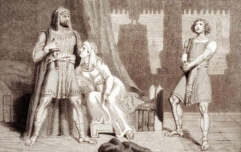 Joseph accused by Potiphar's Wife, Book of Genesis, Old Testament, Hebrew Tanakh