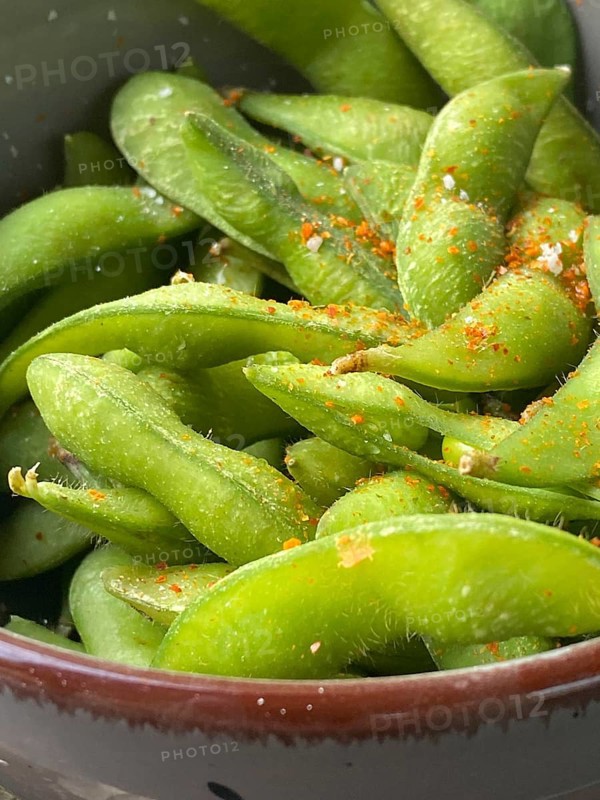 Asian dish, vegan, appetiser, edamame, food, Stuttgart, Baden-Württemberg, Germany