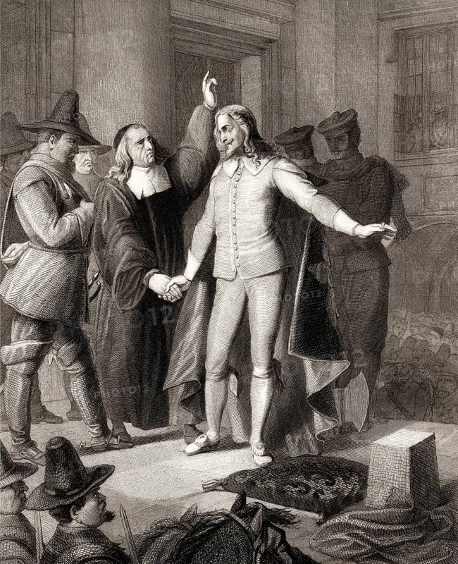 The execution of Charles I, 1600, 1649, king of England, Scotland and Ireland