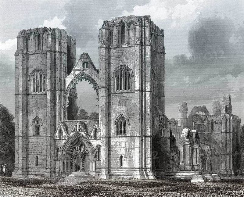 Kathedrale von Elgin, Elgin, Moray, Nord-Ost-Schottland