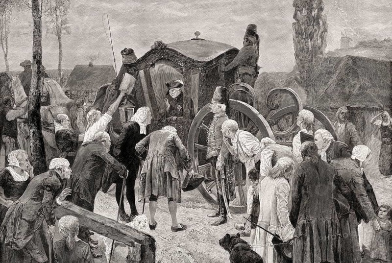A journey of Frederick the Great