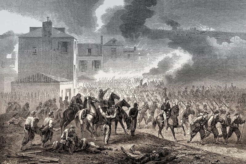 The second Battle of Corinth, American Civil War, October 3–4, 1862, Corinth, Mississippi