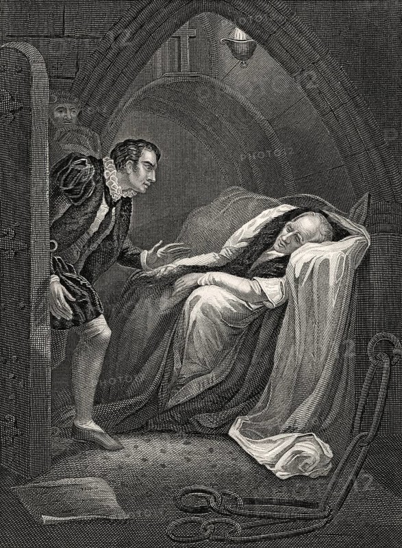 Tod von Sir Edmund Mortimer, 1376-1409, ein englischer Adliger, Heinrich VI, Teil 1, ein Historienspiel von William Shakespeare