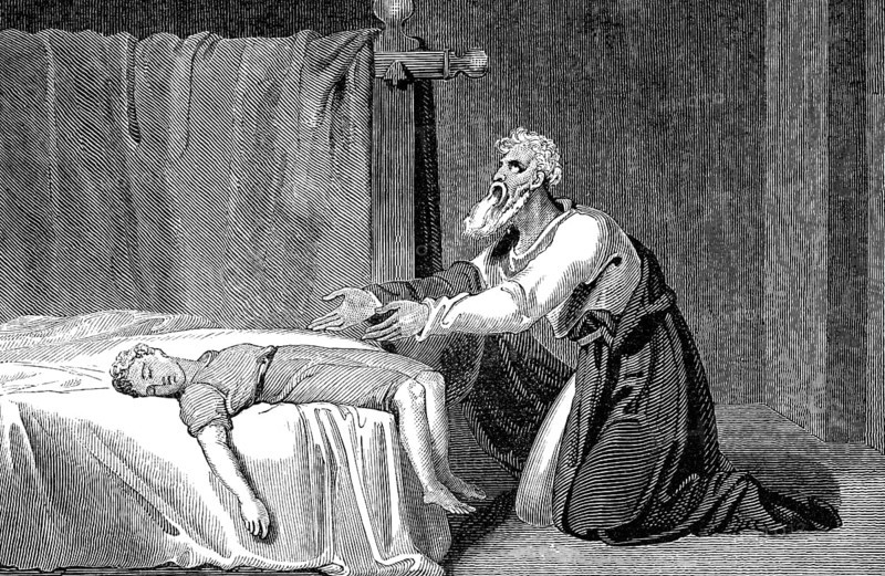 Elijah and the son of the Widow of Zarephath, Books of Kings, Old Testament, Hebrew Tanakh