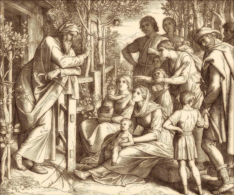 Jesus Ben Sirach, Old Testament, by Julius Schnorr von Carolsfeld