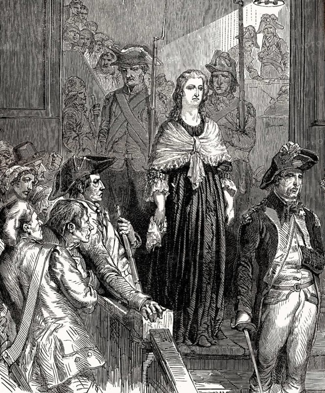 Execution of Marie Antoinette or Maria Antonia Josepha Johanna, 1755, 1793, Queen of France